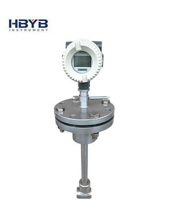 Insertion type vortex flowmeter