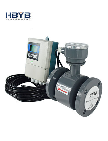 Split Electromagnetic Flowmeter