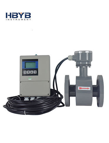 Split Electromagnetic Flowmeter